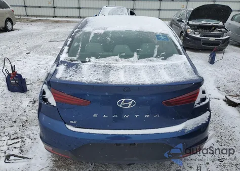 2020 Hyundai Elantra Se из США, поврежденный, VIN 5NPD74LFXLH543402